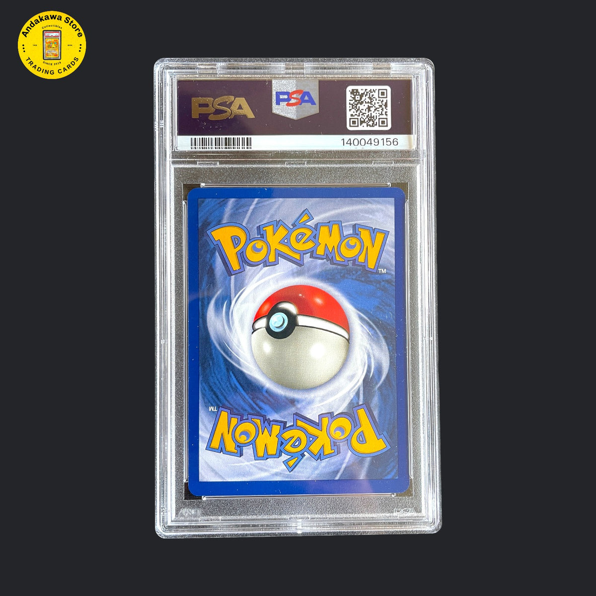HOLO PSA 8 Pokemon Nockchan Base Set 1. Edition 7/102