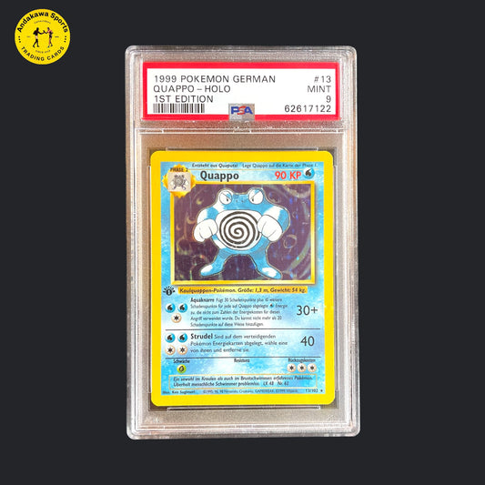 HOLO PSA 8 Pokemon Turtok Base Set 1. Edition 2/102