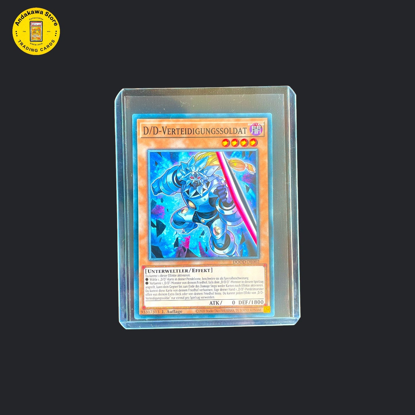 Yu-Gi-Oh D/D-Verteidigungssoldat - Doom of Dimensions DOOD-DE002