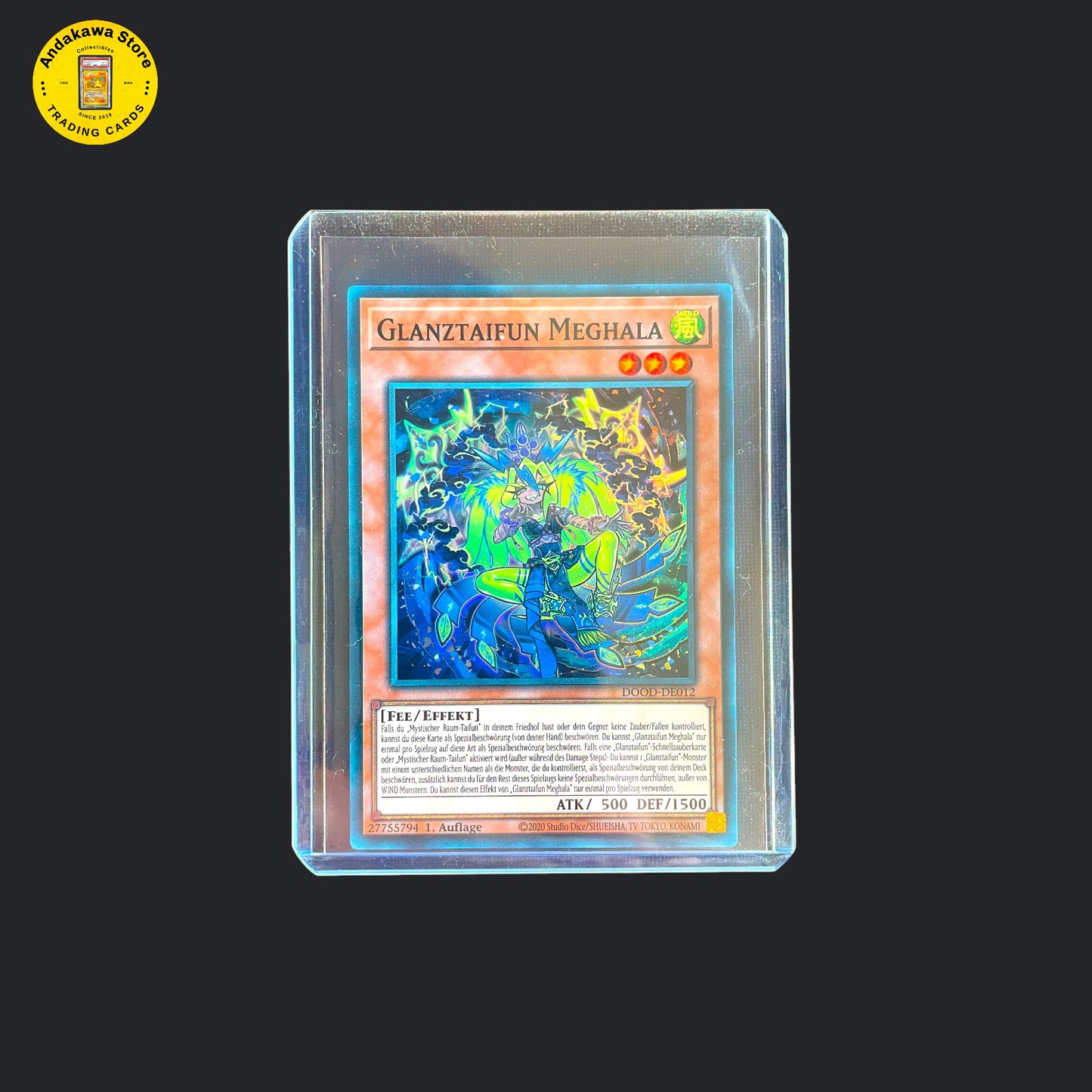Yu-Gi-Oh Glanztaifun Meghala - Doom of Dimensions DOOD-DE012