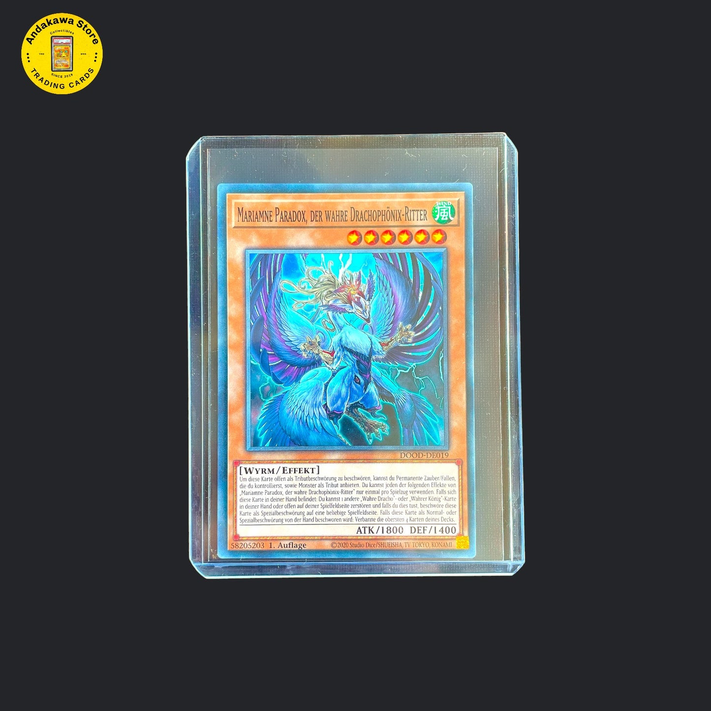 Yu-Gi-Oh Mariamne Paradox, der wahre Drachophönix-Ritter - Doom of Dimensions DOOD-DE019