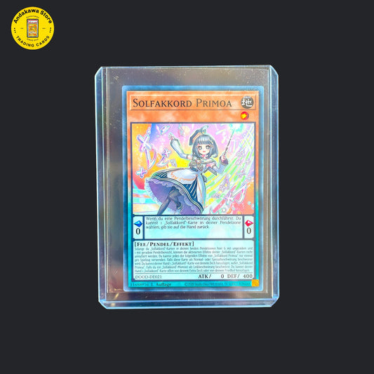 Yu-Gi-Oh Solfakkord Primoa - Doom of Dimensions DOOD-DE021