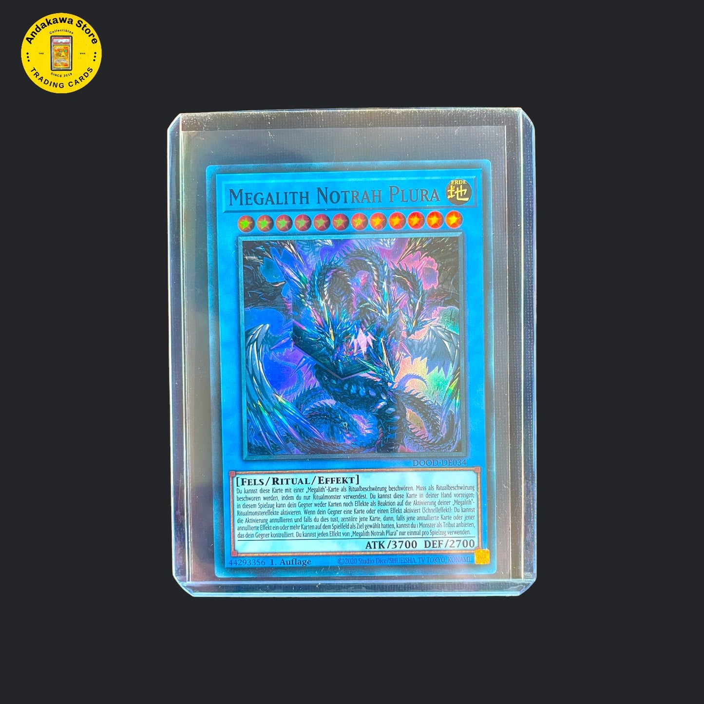 Yu-Gi-Oh Megalith Notrah Plura - Doom of Dimensions DOOD-DE034
