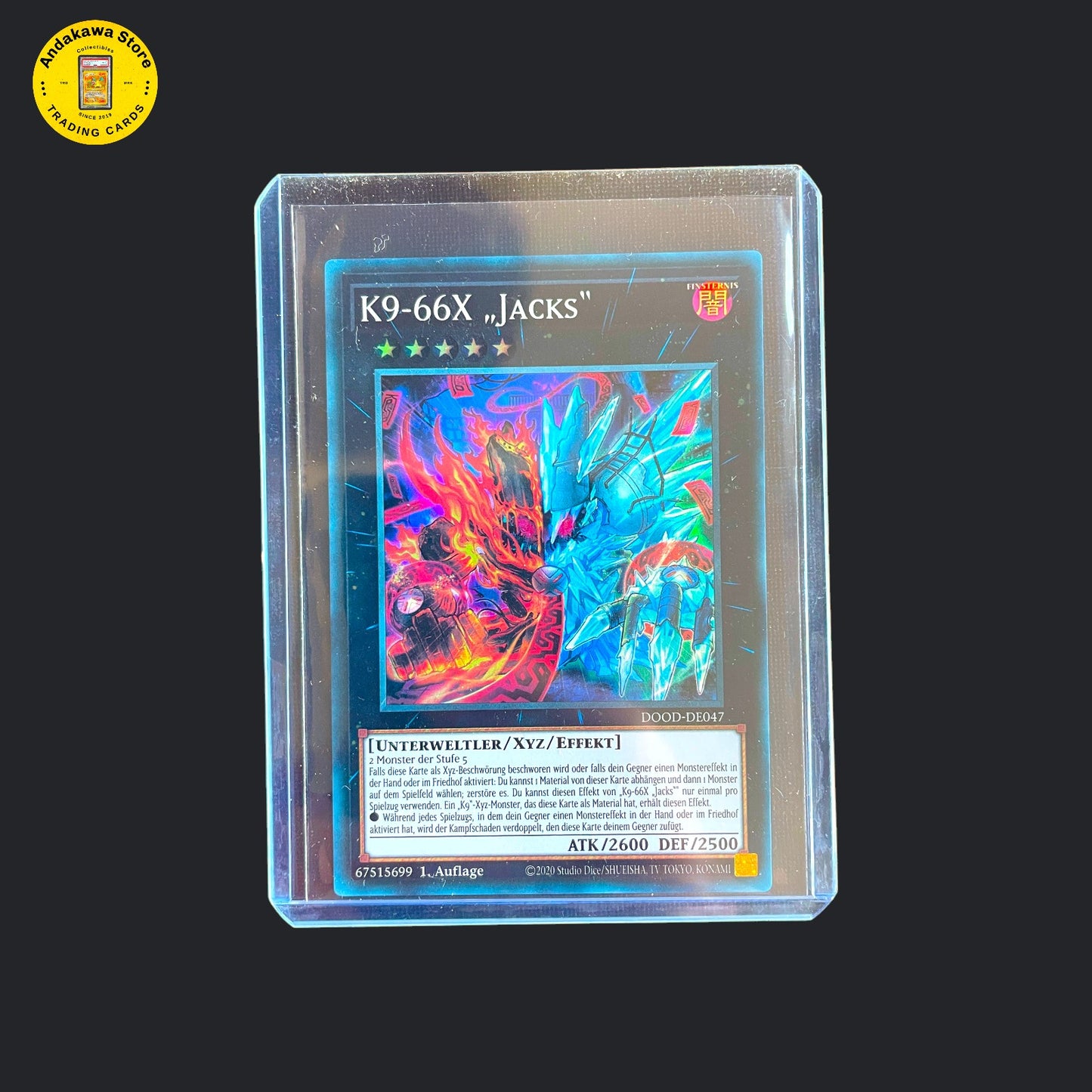 Yu-Gi-Oh K9-66X „Jacks“ - Doom of Dimensions DOOD-DE047