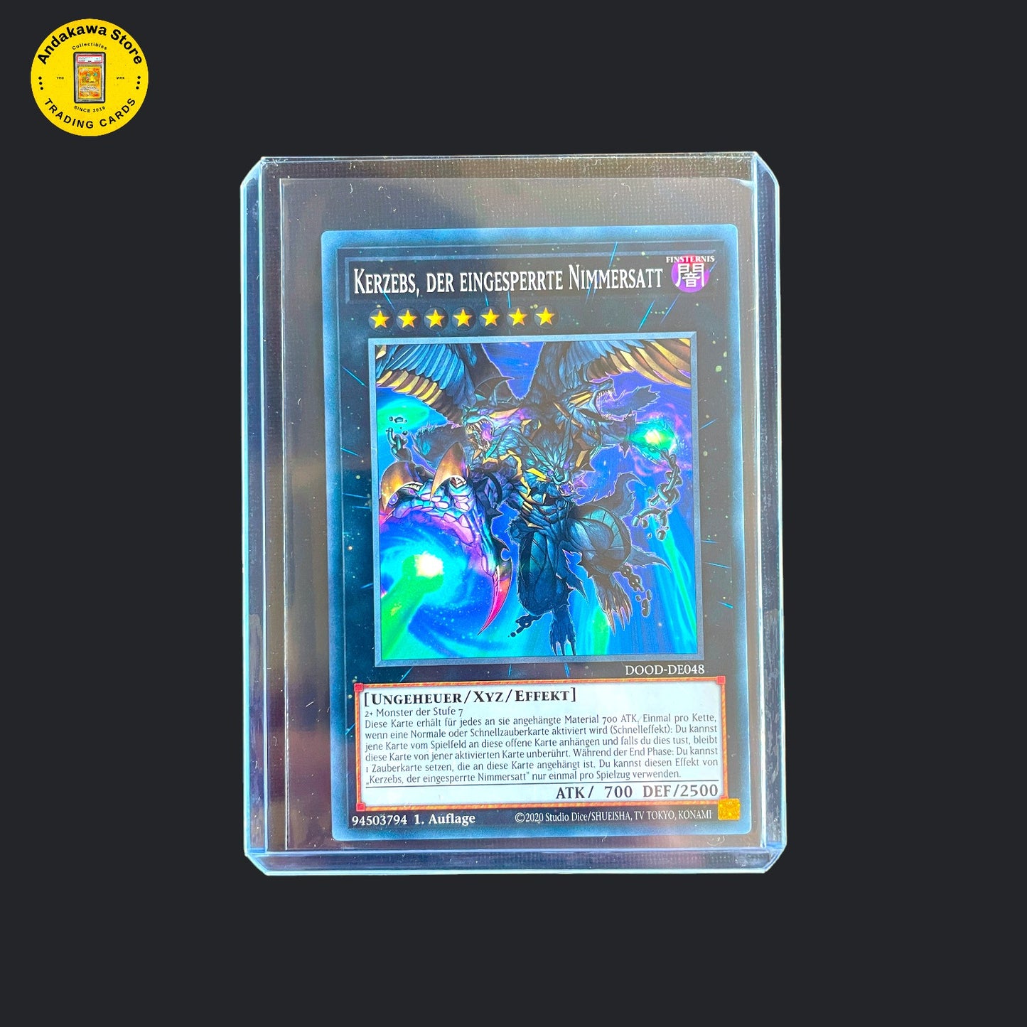 Yu-Gi-Oh Kerzebs der Eingesperrte Nimmersatt - Doom of Dimensions DOOD-DE048