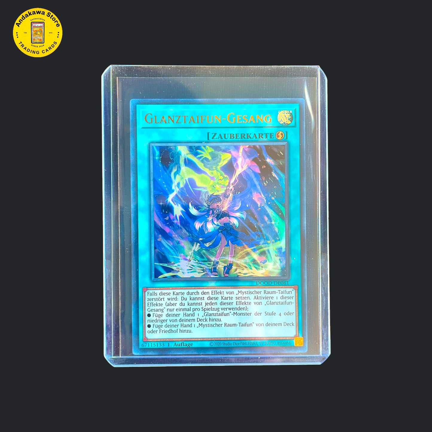 Yu-Gi-Oh Glanztaifun-Gesang - Doom of Dimensions DOOD-DE061