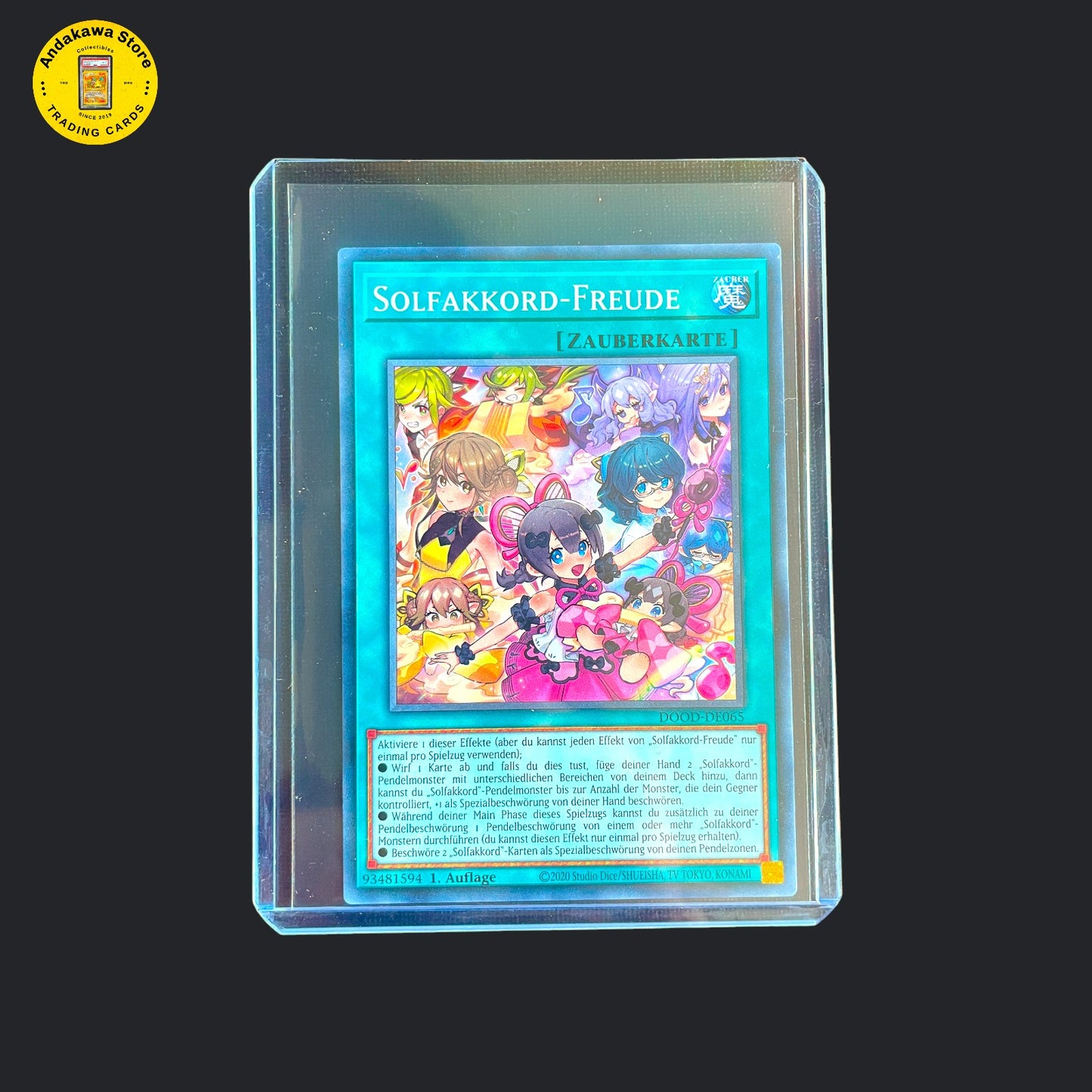 Yu-Gi-Oh Solfakkord-Freude - Doom of Dimensions DOOD-DE065