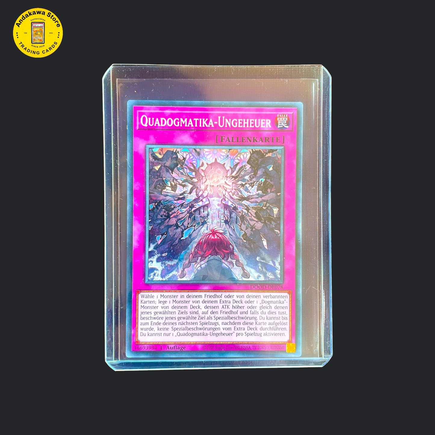 Yu-Gi-Oh Quadogmatika-Ungeheuer - Doom of Dimensions DOOD-DE078