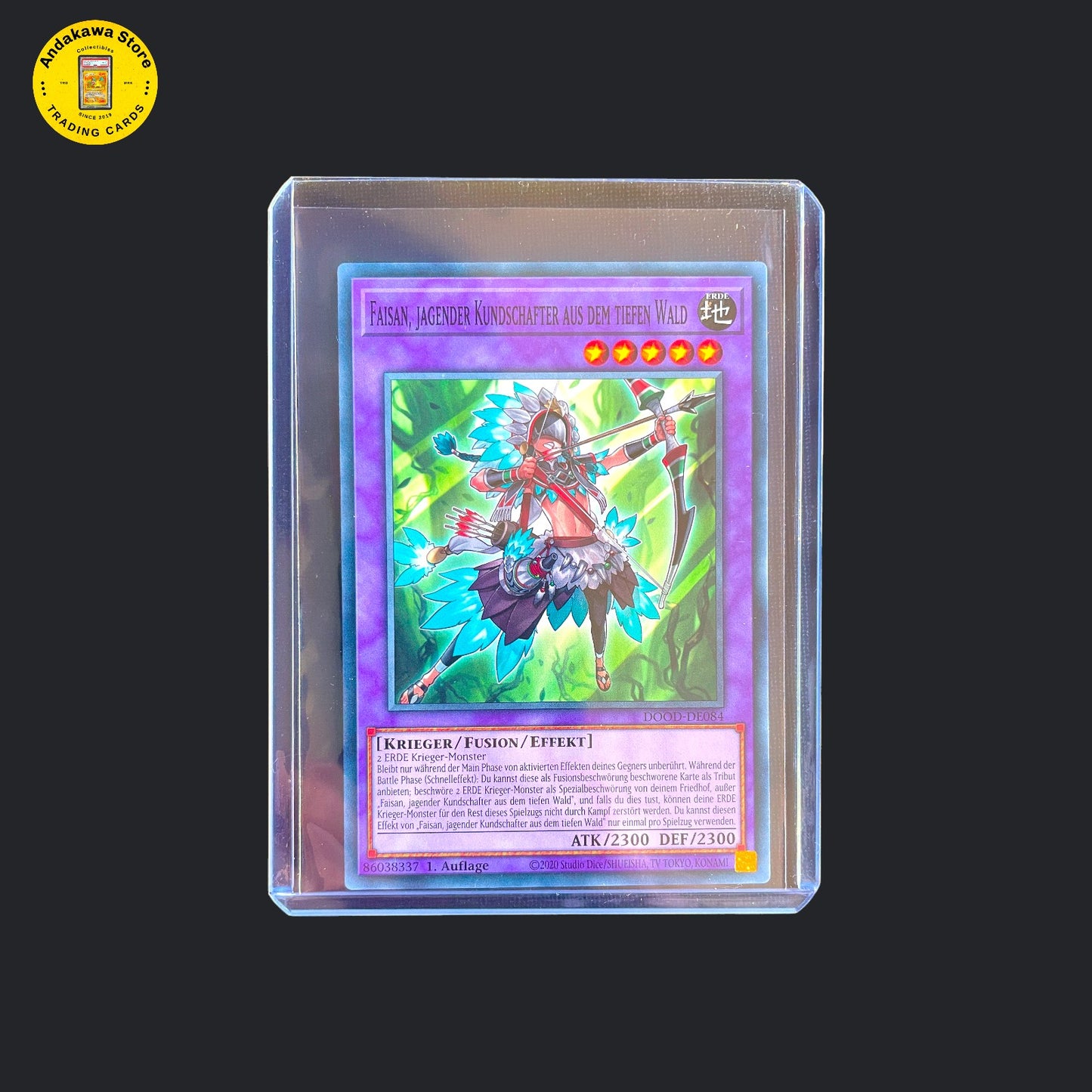 Yu-Gi-Oh Faisan, jagender Kundschafter aus dem tiefen Wald - Doom of Dimensions DOOD-DE084