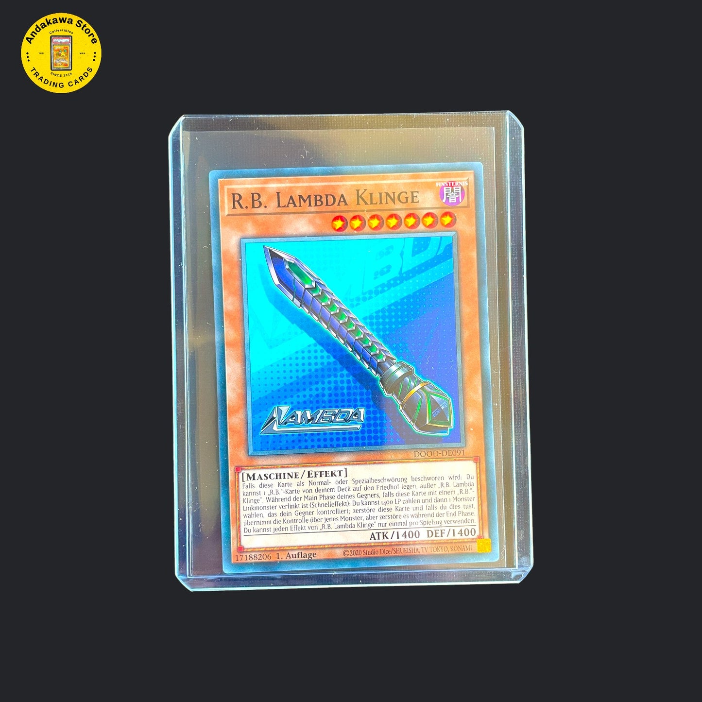 Yu-Gi-Oh R.B. Lambda Klinge - Doom of Dimensions DOOD-DE091