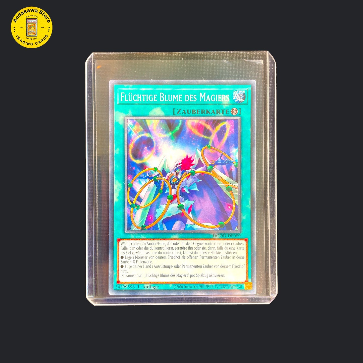 Yu-Gi-Oh Flüchtige Blume des Magiers - Doom of Dimensions DOOD-DE089